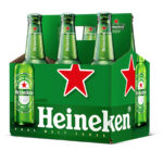 Heineken 6 Botellas de vidrio Sixpack